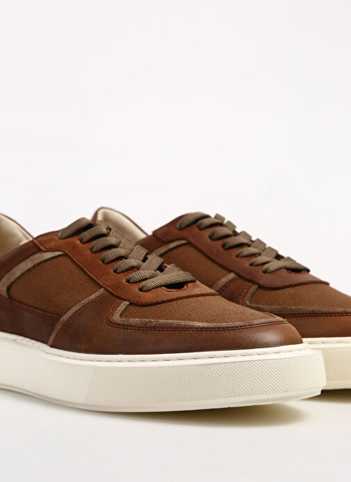 Divarese Kahverengi Erkek Deri Sneaker TP03 - Görsel 6