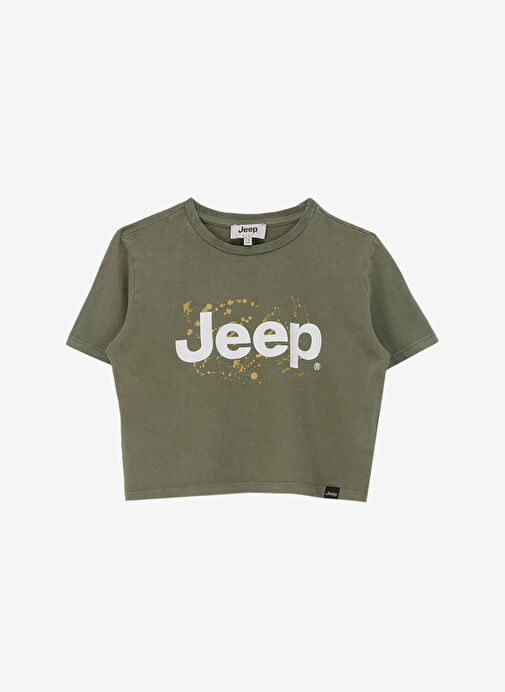 Jeep Haki Kız Çocuk T-Shirt C4SG-TST4000