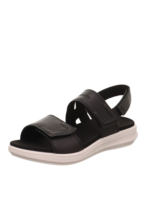 Legero Siyah Kadın Deri Sandalet 2-000311-0100 - Görsel 4