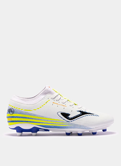 Joma EVOS2402FG EVOLUTION 2402 BLANCO Beyaz Erkek Halı Saha Ayakkabısı - Görsel 2