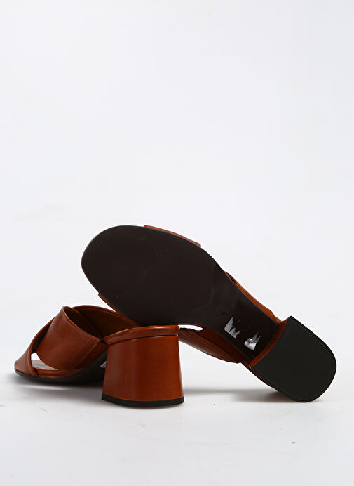 Yargıcı Taba Kadın Süet Terlik 24YKAY4596X - Görsel 5