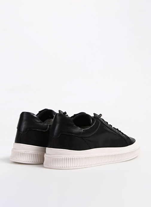 Hammer Jack Siyah Erkek Deri Sneaker BRUYNE - Görsel 4