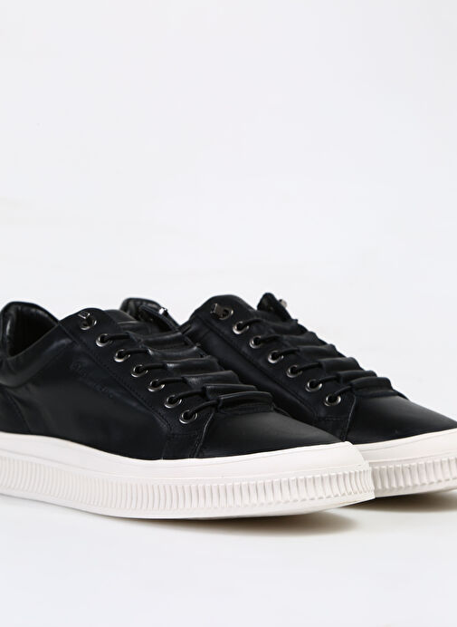 Hammer Jack Siyah Erkek Deri Sneaker BRUYNE - Görsel 6