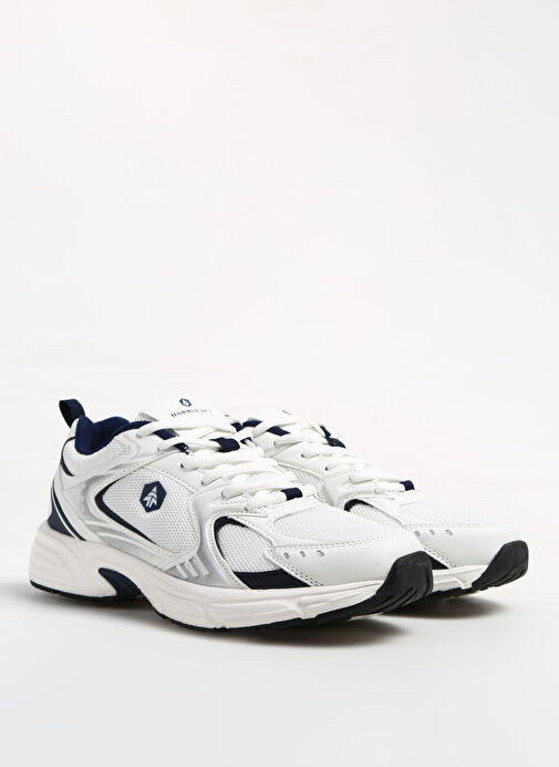 Hammer Jack Beyaz-Lacivert Erkek Sneaker SONGA - Görsel 3