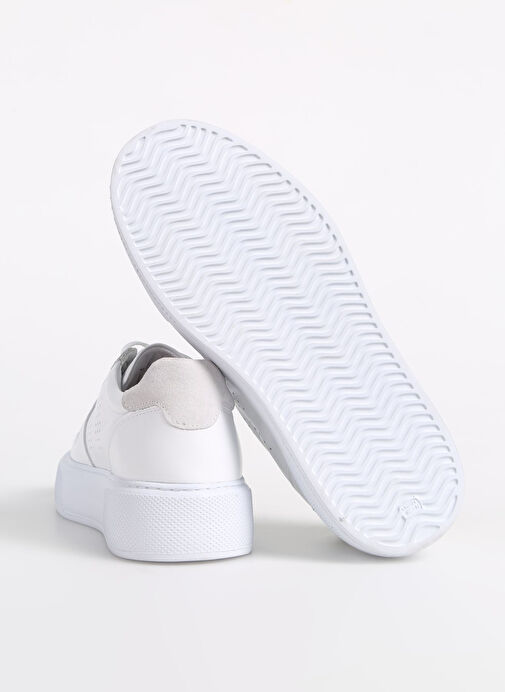 Hammer Jack Beyaz Erkek Deri Sneaker LEEDS - Görsel 5