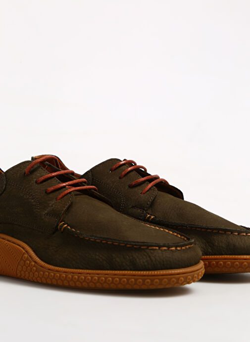 Hammer Jack Haki Erkek Deri Günlük Ayakkabı NEMILA - Görsel 6