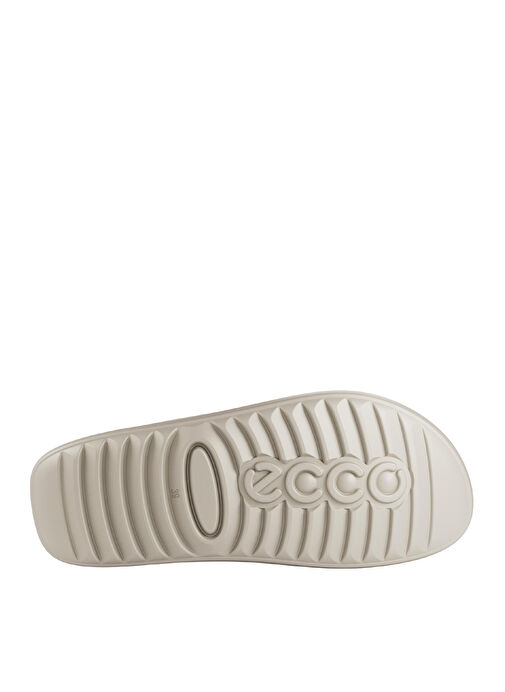 Ecco Bej Kadın Deri Sandalet 20665301378 - Görsel 4