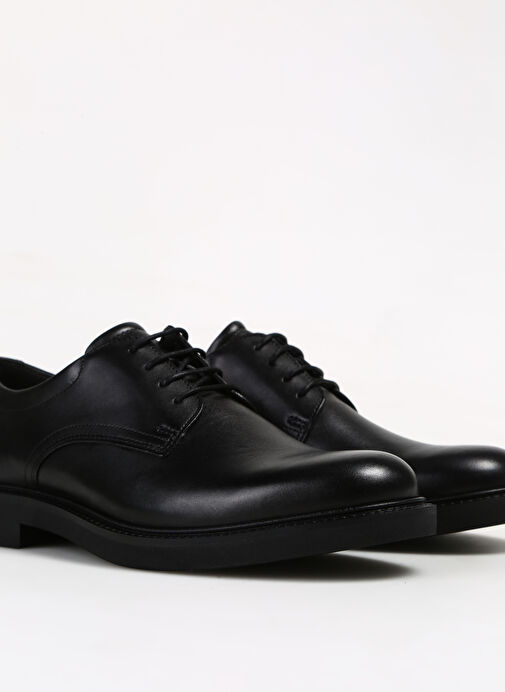 Ecco Siyah Erkek Deri Klasik Ayakkabı Metropole London Black Santiago - Görsel 6