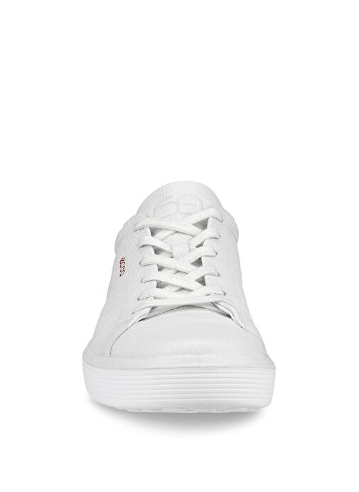 Ecco Beyaz Deri Erkek Günlük Spor Ayakkabı Soft 60 White - Görsel 6