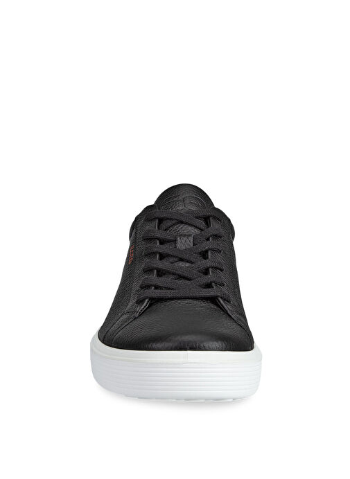 Ecco Siyah Deri Erkek Günlük Spor Ayakkabı Soft 60 Black - Görsel 6
