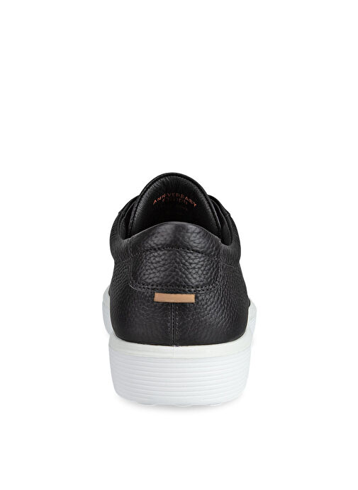 Ecco Siyah Deri Erkek Günlük Spor Ayakkabı Soft 60 Black - Görsel 7
