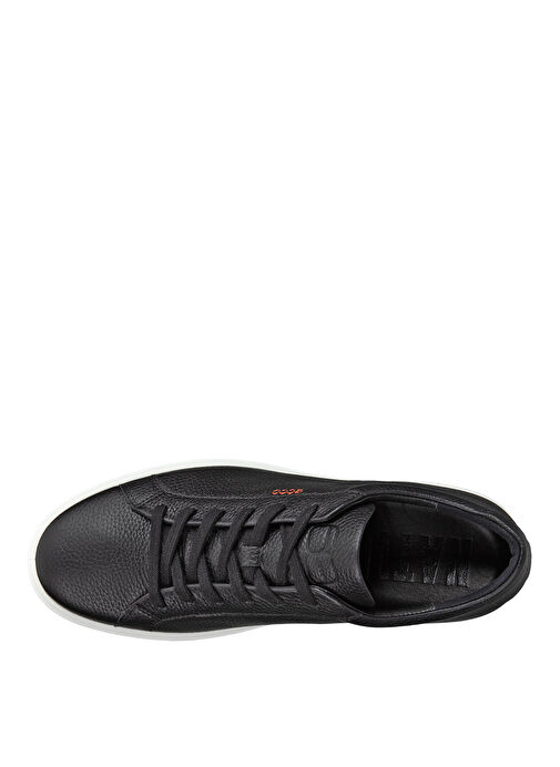 Ecco Siyah Deri Erkek Günlük Spor Ayakkabı Soft 60 Black - Görsel 8