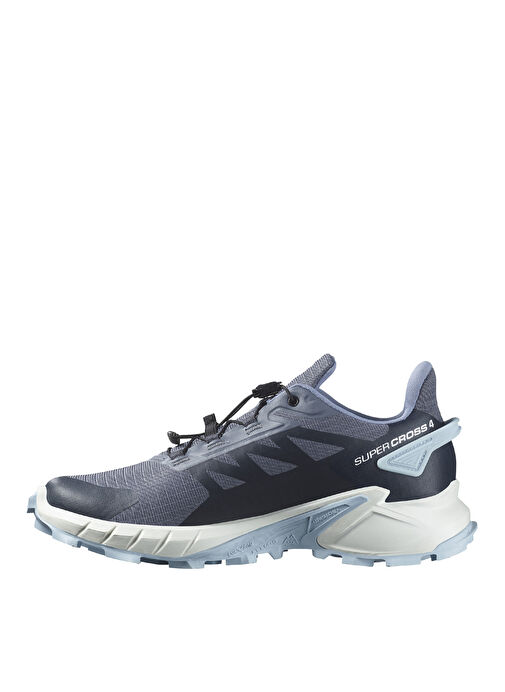 Salomon Salomon Gri Mavi L47461700_SUPERCROSS 4 W Gri Kadın Koşu Ayakkabısı Boyner'de! Gri Mavi - 2. görsel