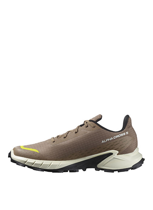 Salomon L47460100_ALPHACROSS 5 Kahve Erkek Koşu Ayakkabısı - Görsel 3