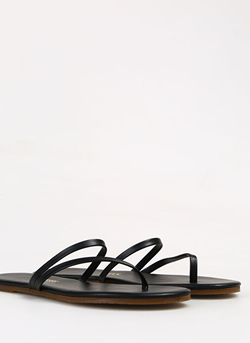 Tkees Tkees Siyah Kadın Terlik TK-4001 Sandalet & Terlik | Boyner Siyah - 6. görsel