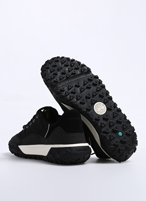 Timberland TB0A6A9VW051_LOW LACE UP HIKING Siyah Deri Erkek Outdoor Ayakkabısı - Görsel 5