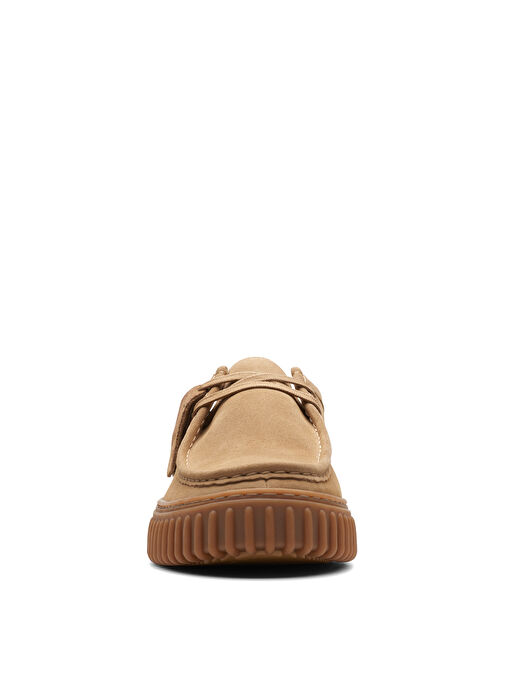 Clarks Koyu Kum Erkek Süet Günlük Ayakkabı Torhill Lo - Görsel 6