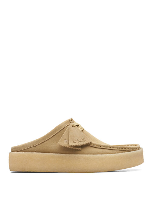 Clarks Bej Erkek Süet Terlik WallabeeCup Lo - Görsel 2