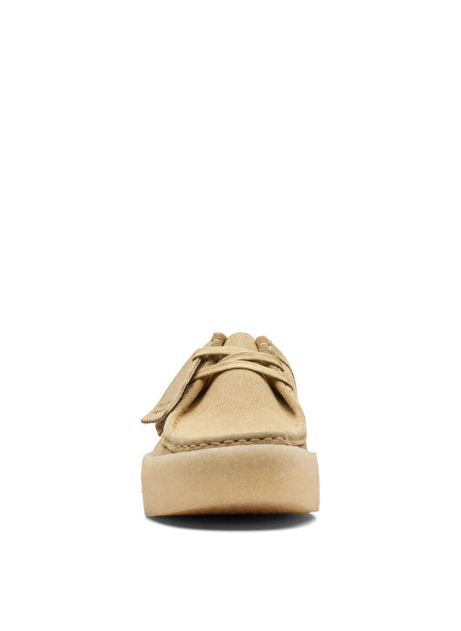 Clarks Bej Erkek Süet Terlik WallabeeCup Lo - Görsel 6