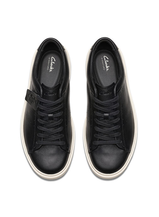 Clarks Siyah Erkek Deri Sneaker Craft Swift - Görsel 6