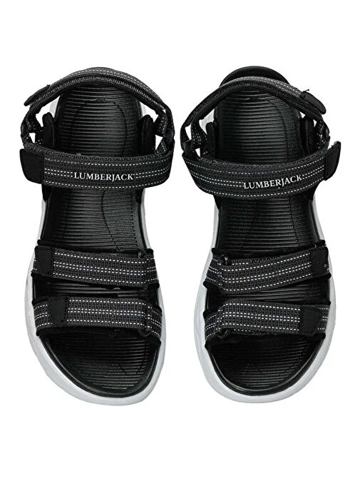 Lumberjack Siyah-Beyaz Kadın Sandalet A10149953412010 - Görsel 5