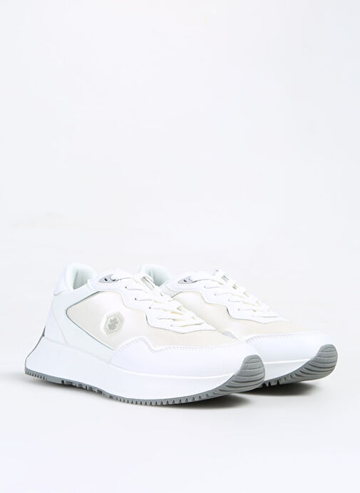 Lumberjack Beyaz Kadın Sneaker A10153221312010 - Görsel 3
