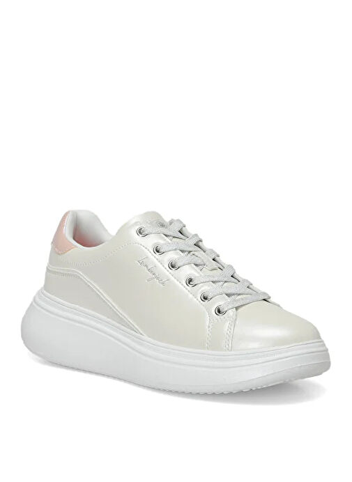 Lumberjack Beyaz-Pembe Kadın Sneaker A10154351812010 - Görsel 4