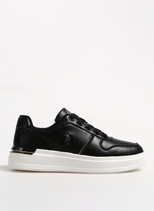 U.S. Polo Assn. Siyah Kadın Sneaker A10153231212010 - Görsel 2