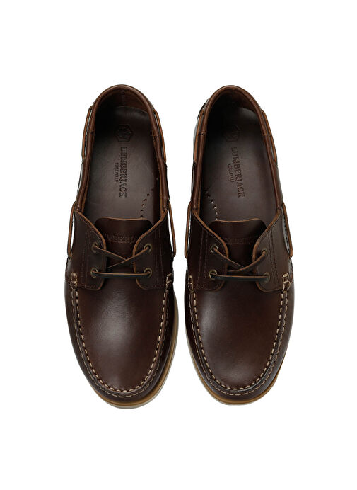 Lumberjack Kahve Erkek Deri Günlük Ayakkabı NAVIGATOR 4FX - Görsel 5