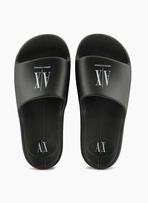 Armani Exchange Siyah Kadın Plaj Terliği XDP038XV703S277 - Görsel 4