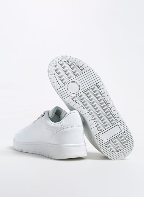 United Colors Of Benetton United Colors Of Benetton Benetton Beyaz Kadın Sneaker BNI-10060 | Boyner Beyaz - 5. görsel