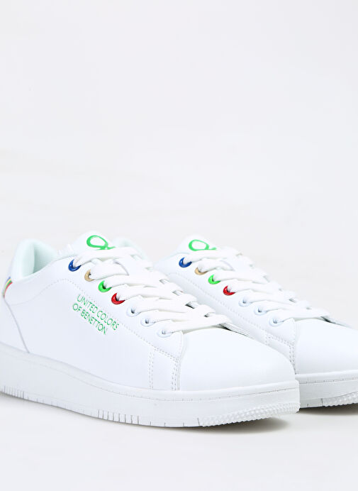 United Colors Of Benetton United Colors Of Benetton Benetton Beyaz Kadın Sneaker BNI-10060 | Boyner Beyaz - 6. görsel