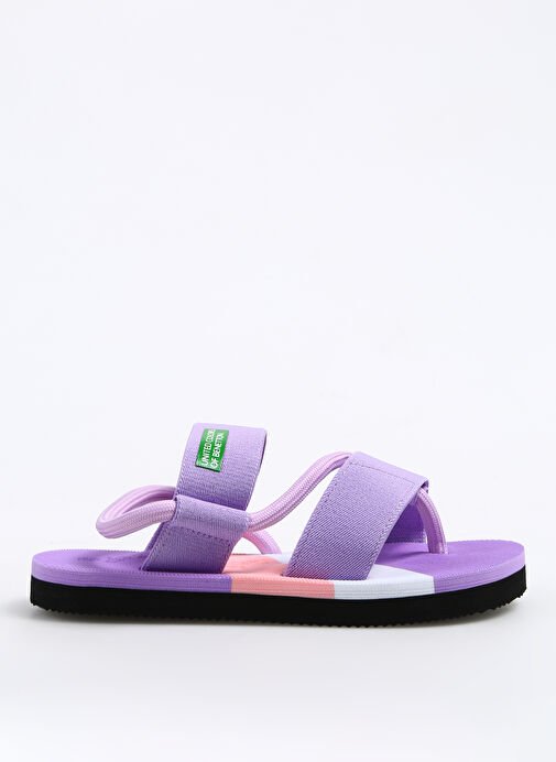 Benetton Lila Kadın Sandalet BNI-10214 - Görsel 2