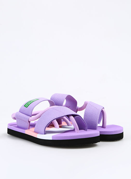 Benetton Lila Kadın Sandalet BNI-10214 - Görsel 3