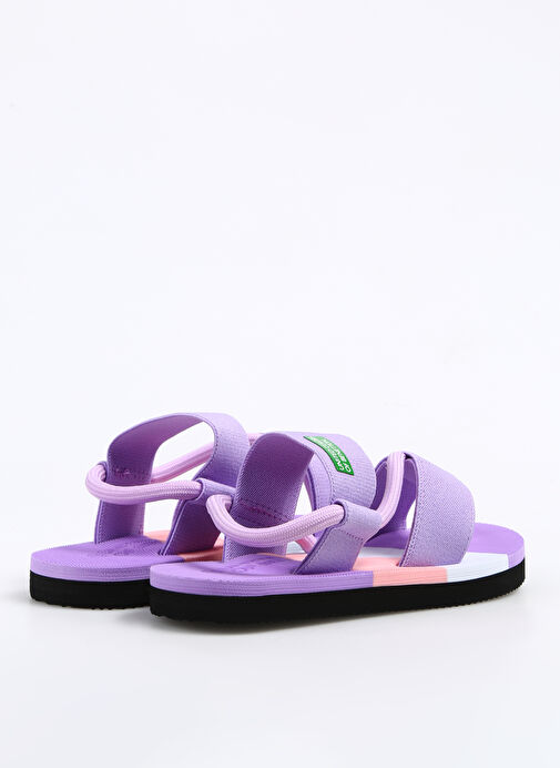 Benetton Lila Kadın Sandalet BNI-10214 - Görsel 4