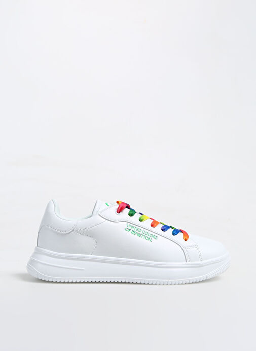 United Colors Of Benetton United Colors Of Benetton Benetton Beyaz Kadın Sneaker BNI-10061 | Boyner Beyaz - 2. görsel
