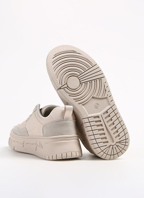 Benetton Bej Kadın Sneaker BNI-10281 - Görsel 5