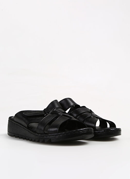 Pierre Cardin Siyah Kadın Terlik PC-5137 - Görsel 3