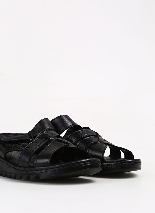 Pierre Cardin Siyah Kadın Terlik PC-5137 - Görsel 6