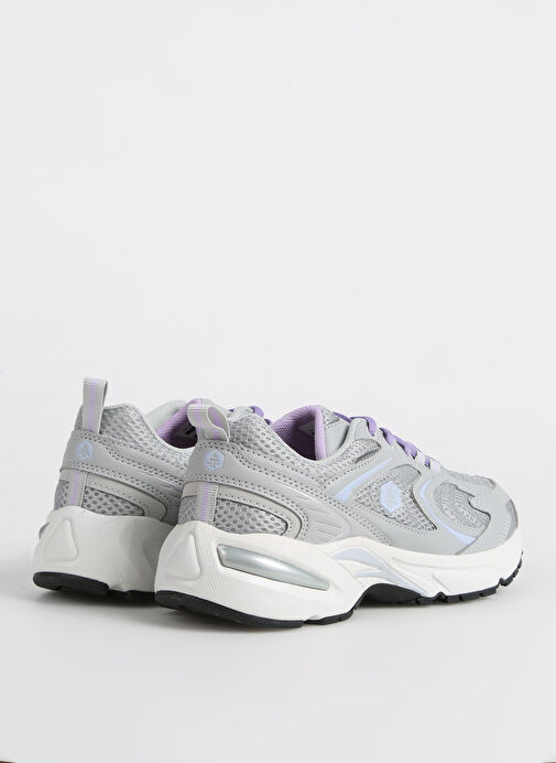 Hammer Jack Gri-Mor Kadın Deri Sneaker HADER Z AYAKKABI - Görsel 4