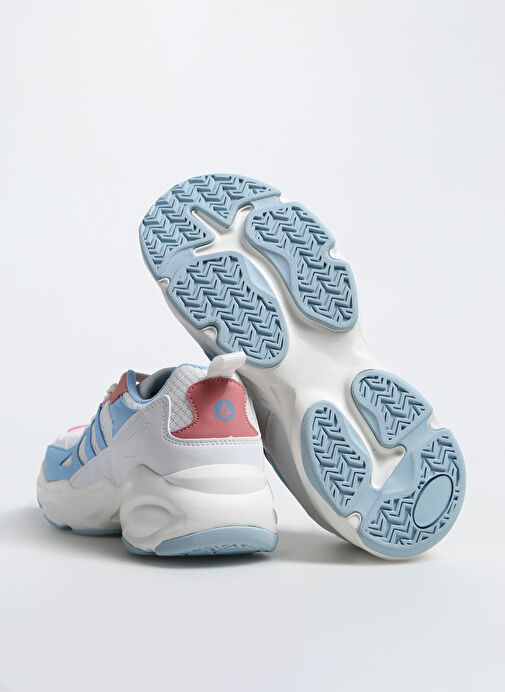 Hammer Jack Beyaz-Mavi Kadın Sneaker RİO G SPOR AYAKKABI - Görsel 5