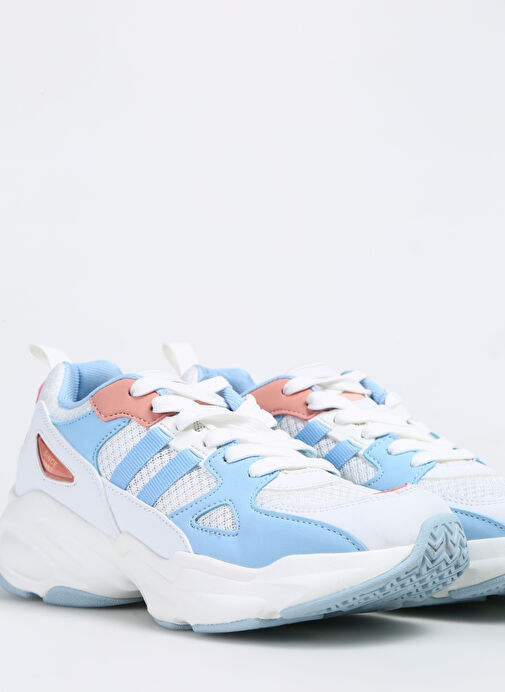 Hammer Jack Beyaz-Mavi Kadın Sneaker RİO G SPOR AYAKKABI - Görsel 6