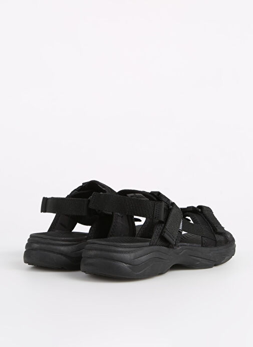 Hammer Jack Siyah Kadın Deri Sandalet LADIS Z SANDALET - Görsel 4