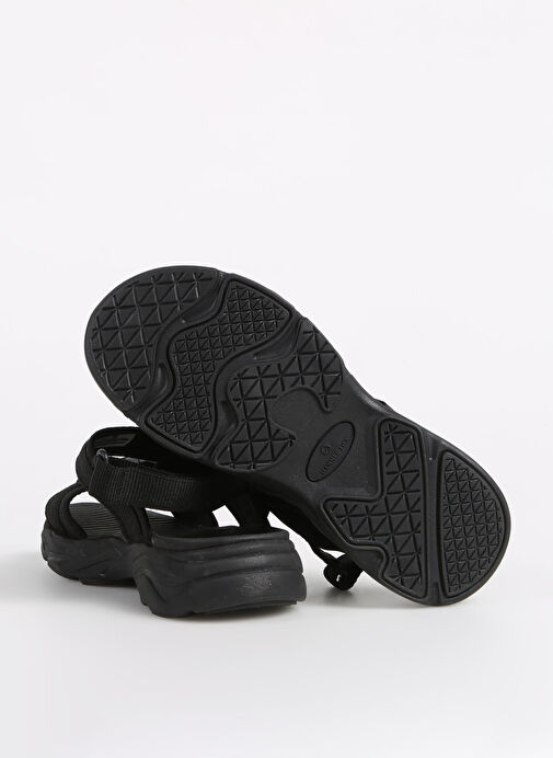 Hammer Jack Siyah Kadın Deri Sandalet LADIS Z SANDALET - Görsel 5