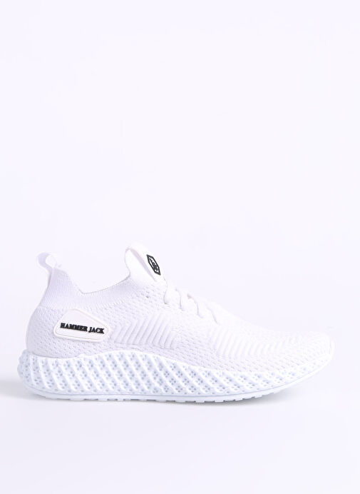 Hammer Jack Beyaz Kadın Sneaker ZELONI Z AYAKKABI - Görsel 2