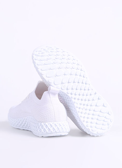 Hammer Jack Beyaz Kadın Sneaker ZELONI Z AYAKKABI - Görsel 5