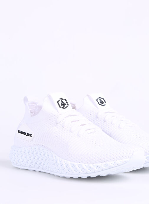 Hammer Jack Beyaz Kadın Sneaker ZELONI Z AYAKKABI - Görsel 6