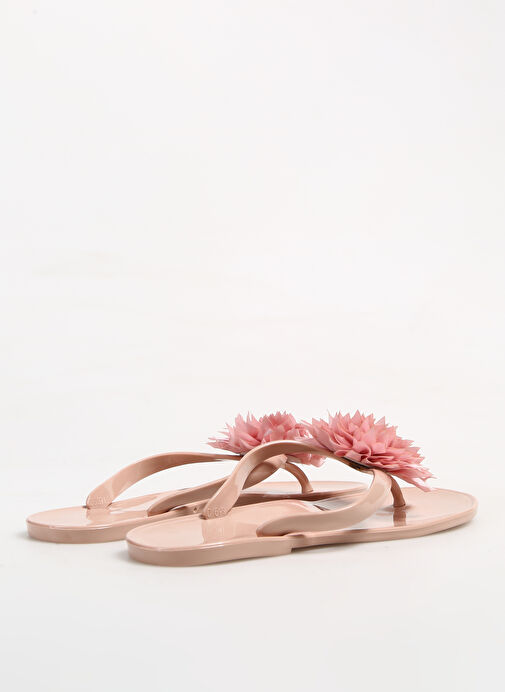 F By Fabrika Pudra Kadın Plaj Terliği PUPPIES - Görsel 4