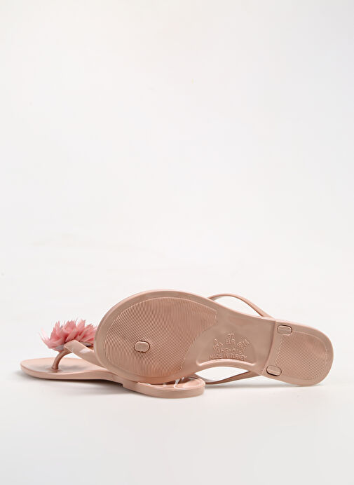 F By Fabrika Pudra Kadın Plaj Terliği PUPPIES - Görsel 5