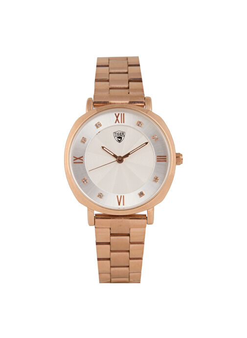 Tiger Metal Rose Gold Kadın Kol Saati BYWT002001 / 568B